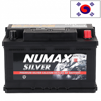   NUMAX Silver 6CT 71Ah R+ 670A EN 276x173x175 . . LB2